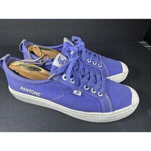 Cariuma OCA Low Pantone Very Peri Canvas Contrast Thread Sneaker Size 11,5W